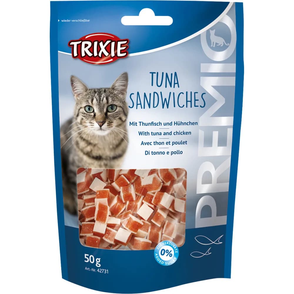 Trixie Premio Tuna Sandwiches Przysmak dla kotów z tuńczykiem i kurczakiem