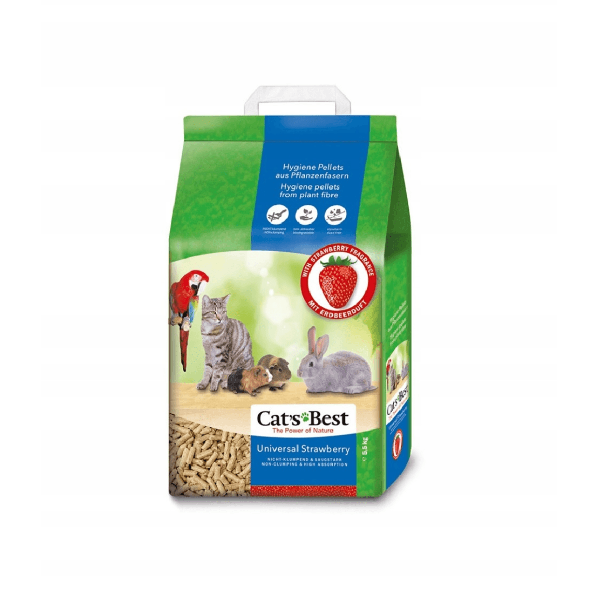 Cat's Best Uniwersalna ściółka Universal Strawberry 10 l