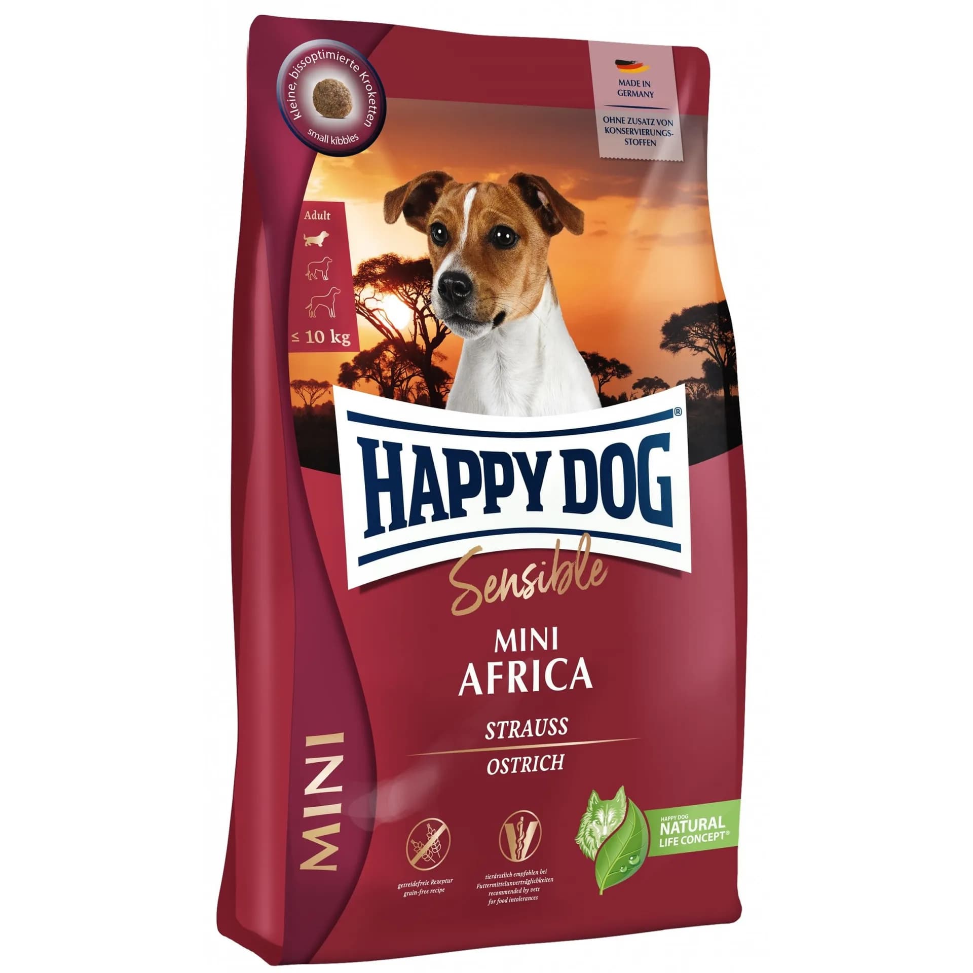 Happy Dog Mini Africa karma sucha dla dorosłych psów małych ras