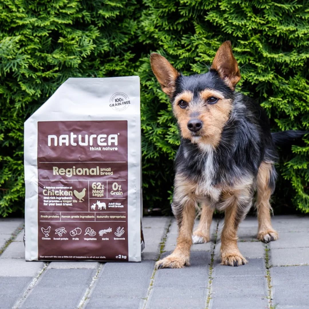 Naturea Grainfree Regional Small Breed karma sucha dla psów małych ras kurczak wagi 2 kg