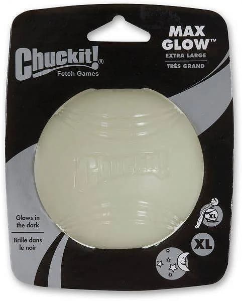 Chuckit Max Glow Ball dla psa – S