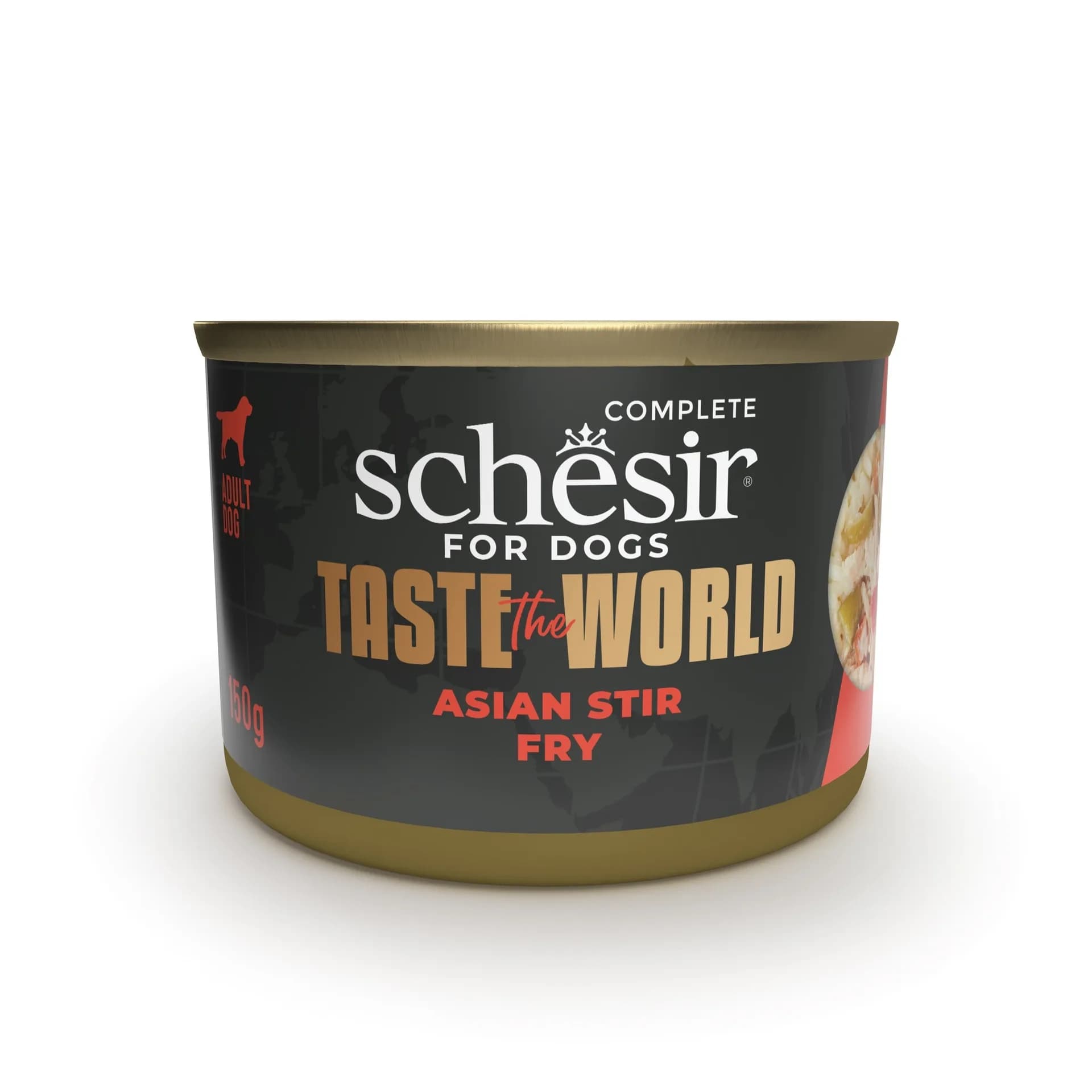 Schesir Taste the world karma mokra dla psów azjatycki wok 150 g