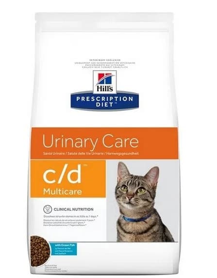 Hill's Prescription Diet c/d Feline z rybami Morskimi 1,5 kg