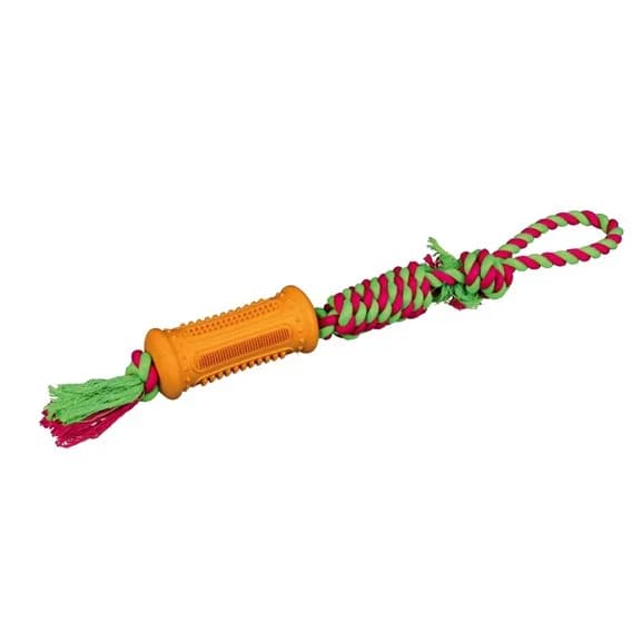 Trixie Gryzak gumowy na sznurku - Denta Fun