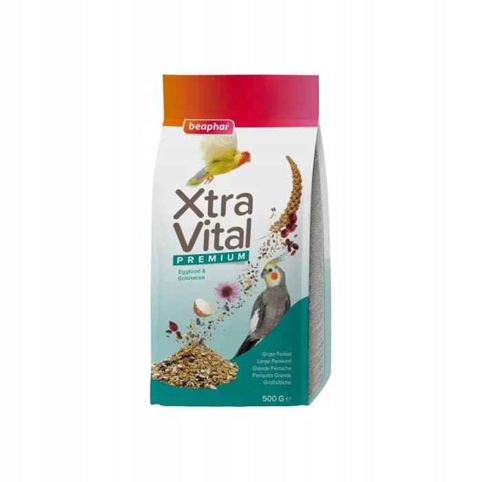 Beaphar XtraVital Large Parakeet karma dla większych papużek 500 g