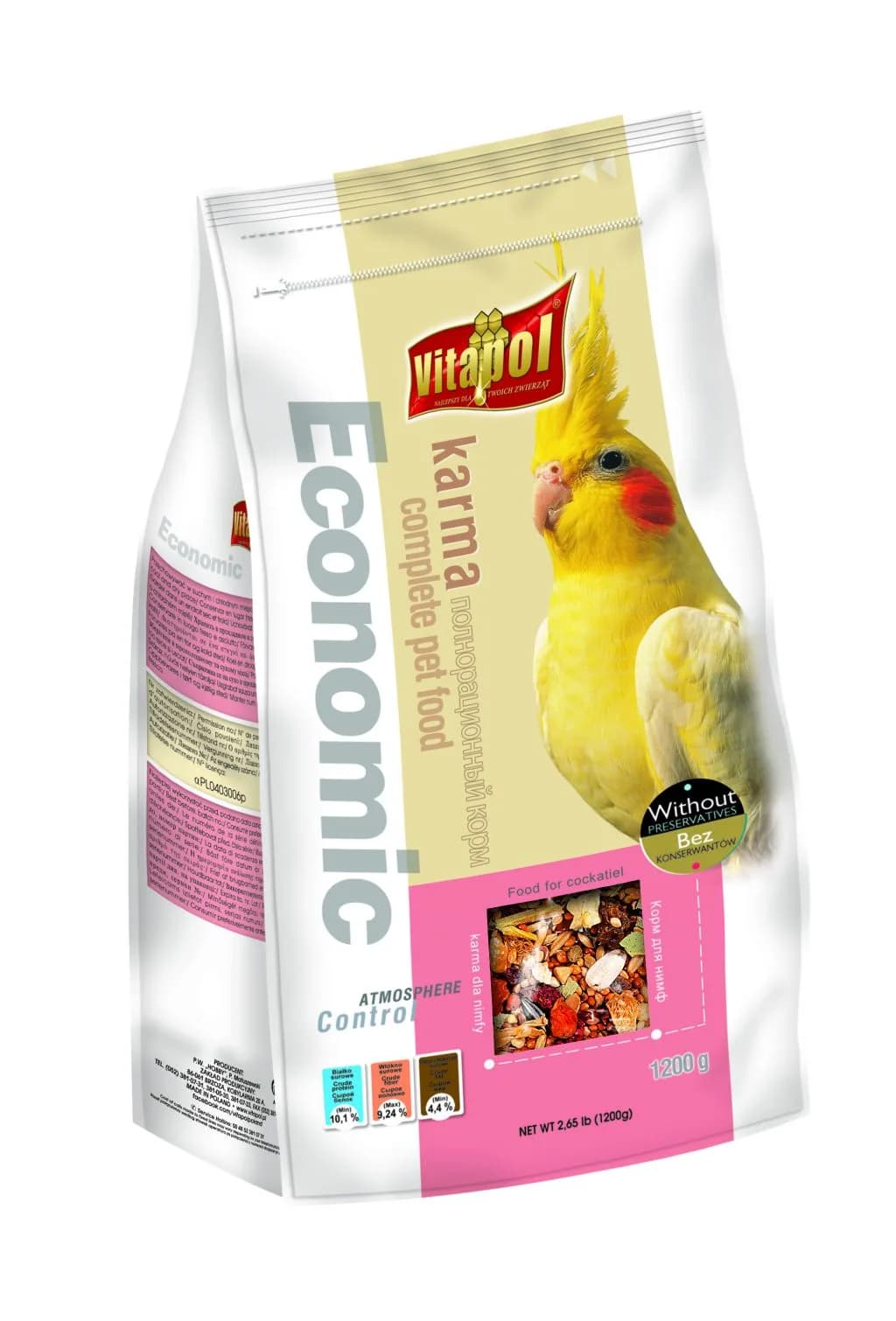 Vitapol Karma Economic dla nimfy 1,2 kg
