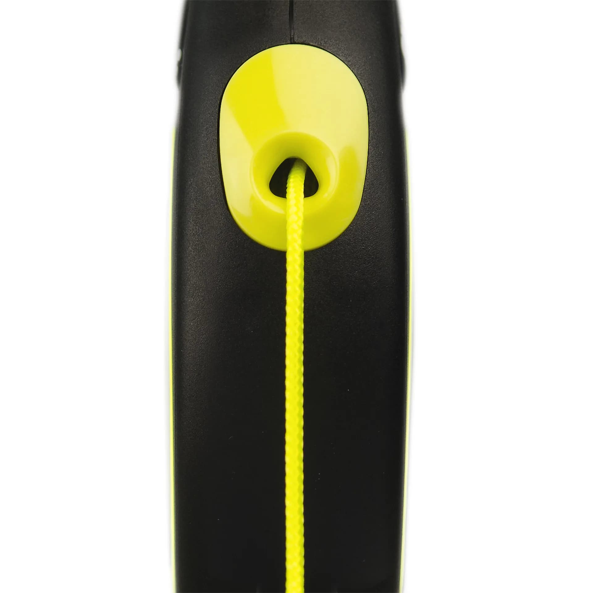 Flexi New Neon smycz automatyczna dla psa linka czarny / neonowy żółty - różne rozmiary - / XS 3 m 8 kg