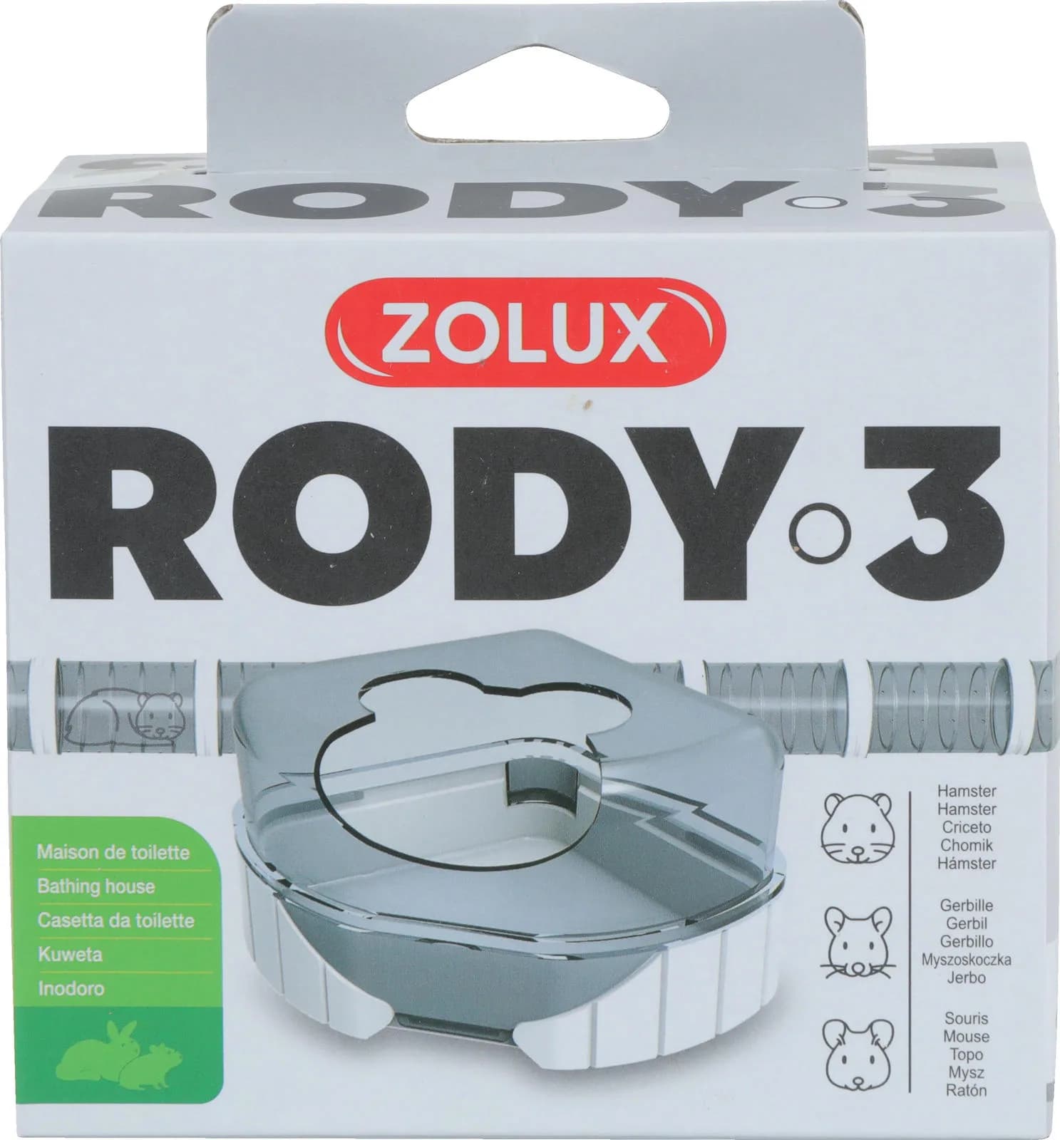 Zolux Toaletka dla gryzoni Rody3 – biały