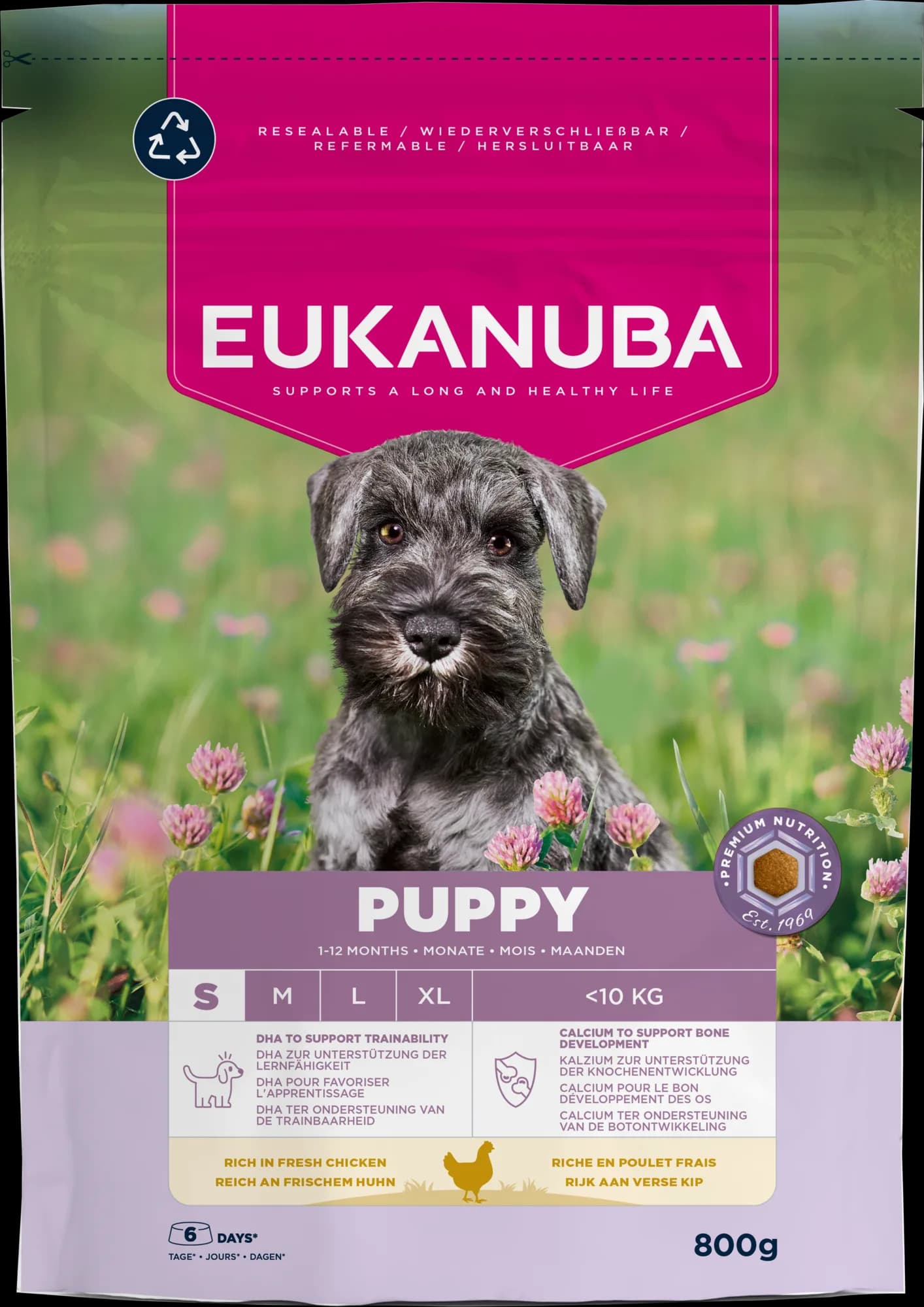 Eukanuba Dog life care sucha karma dla szczeniąt psów małych ras kurczak