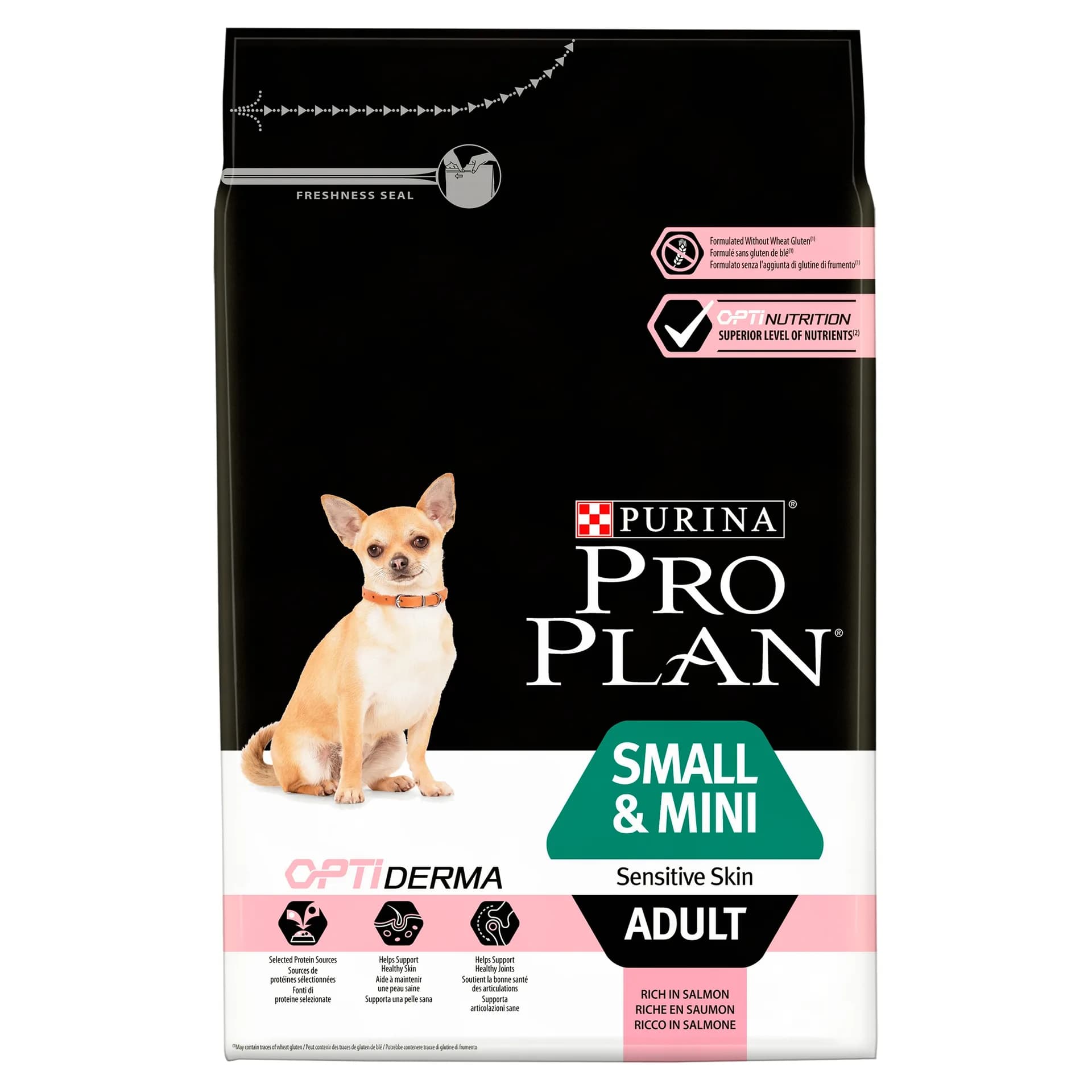 PRO PLAN Purina Small & Mini Adult Sensitive Skin Opti Derma Łosoś – 700 g