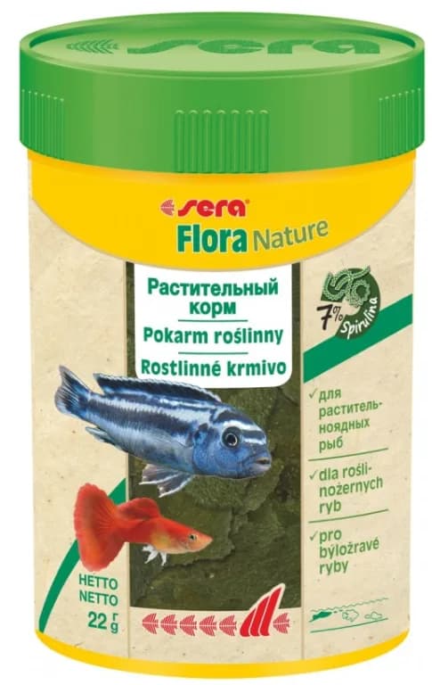 Sera Flora Nature Płatki pokarm premium