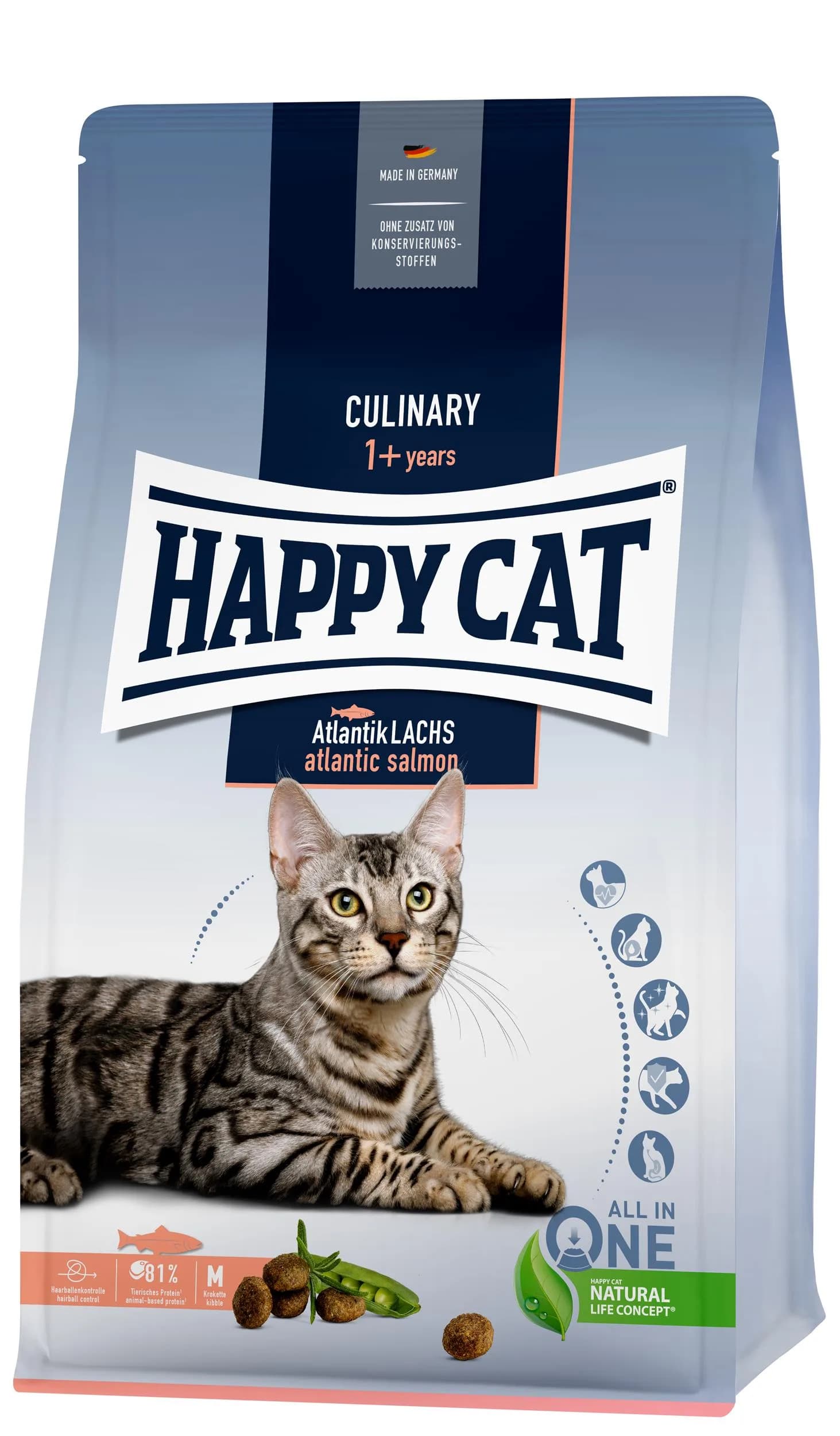 Happy Cat Culinary Atlantic Salmon sucha karma dla kotów łosoś atlantycki