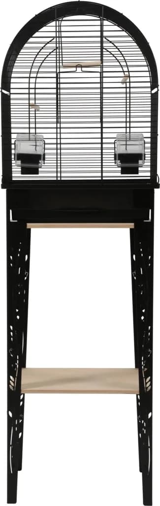 Zolux Klatka dla ptaków ze stojakiem Chic Patio – biały, 123x38x24,5 cm