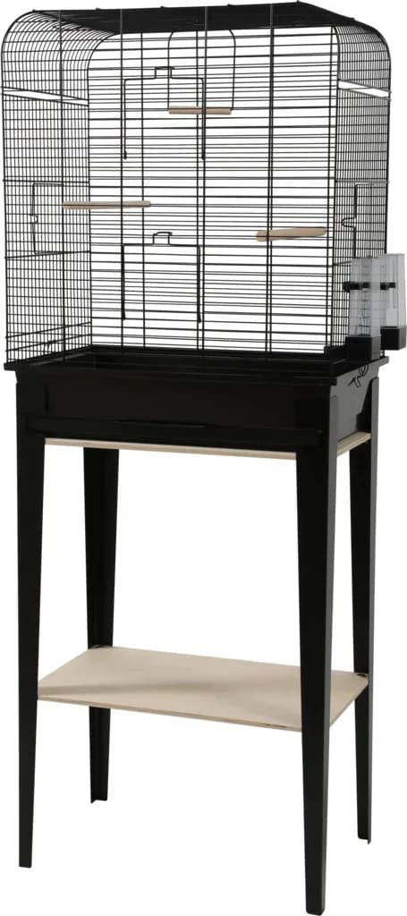 Zolux Klatka dla ptaków ze stojakiem Chic Loft biała 134 x 53,5 x 33,5 cm