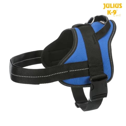 Trixie Szelki Julius-K9® Pure Mini-Mini/ Mini dla młodych psów - różne rozmiary i kolory Niebieski / Mini/ M