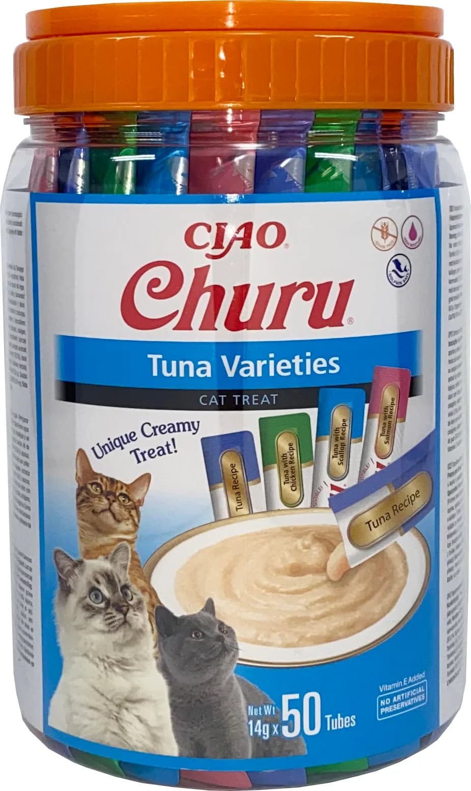 INABA Cat Churu Varieties Tuna słoik 50 × 14 g 700 g