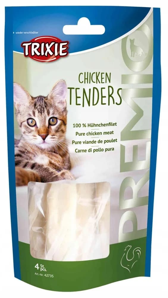 Trixie Premio Chicken Tenders Przysmak dla dorosłych kotów 4 szt. 70 g