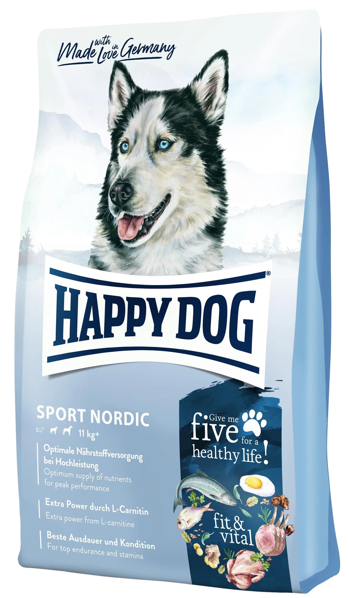 Happy Dog Supreme Fit&Vital Sport Adult Nordic karma sucha dla dorosłych psów 14 kg