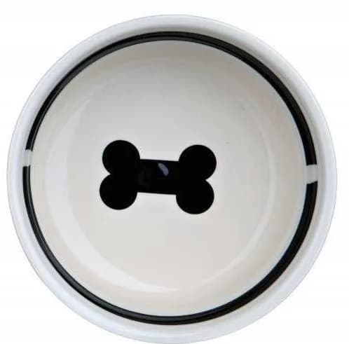 Trixie Miski Ceramiczne dla psa "Food" & "Water" Do 24642, Wariant 1 13 cm