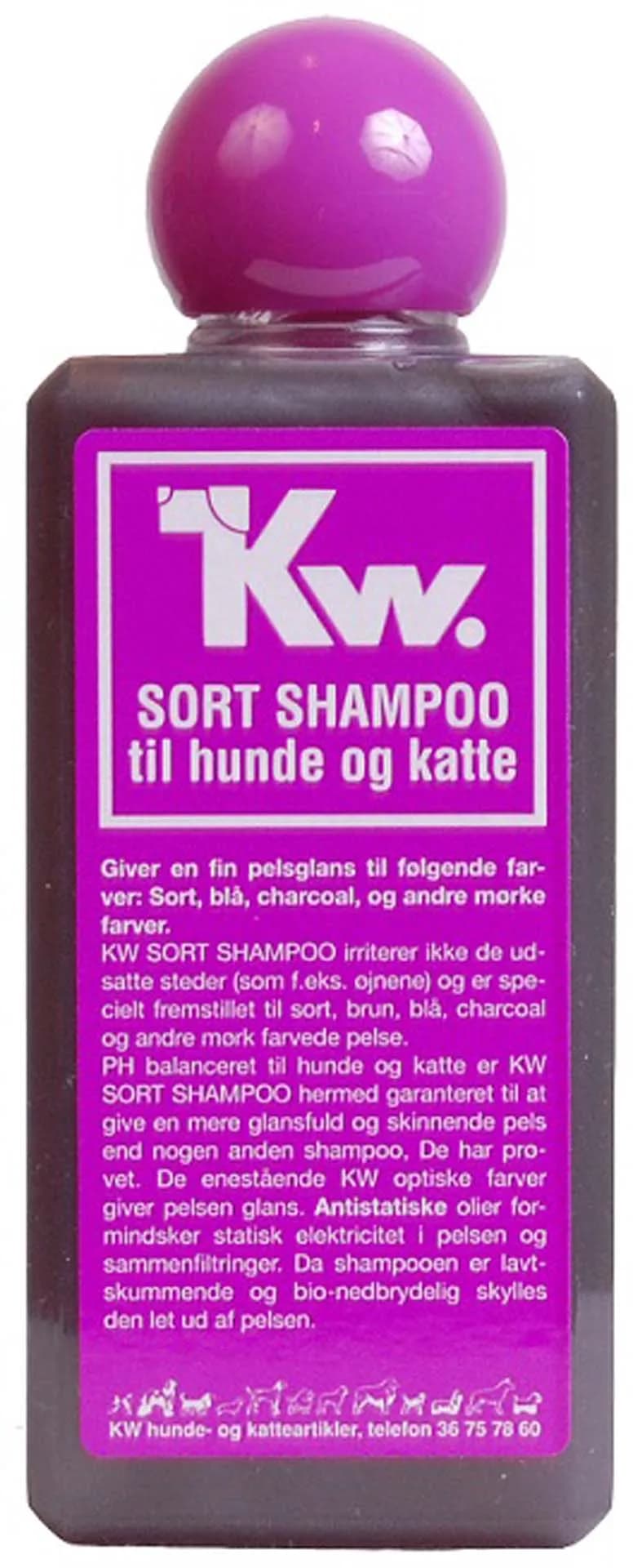 KW Szampon do czarnej sierści różna pojemność 200 ml
