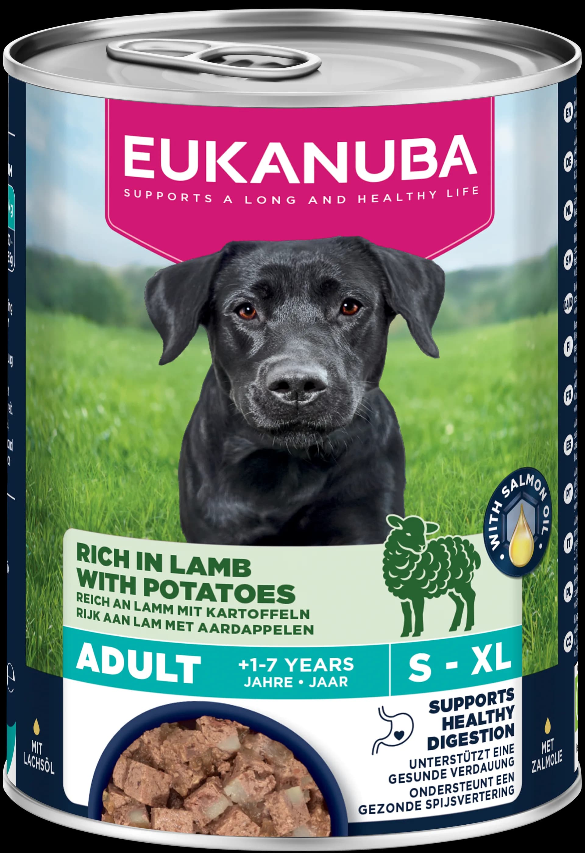 Eukanuba Mokra karma dla psów dorosłych wszystkich ras jagnięcina i ziemniak 400 g