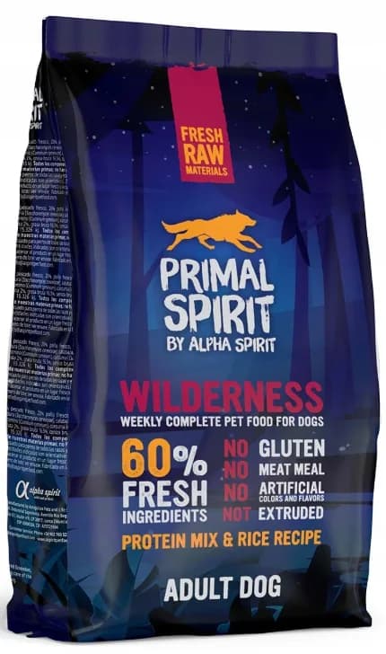Primal Spirit Karma sucha dla psa Wilderness 1 kg