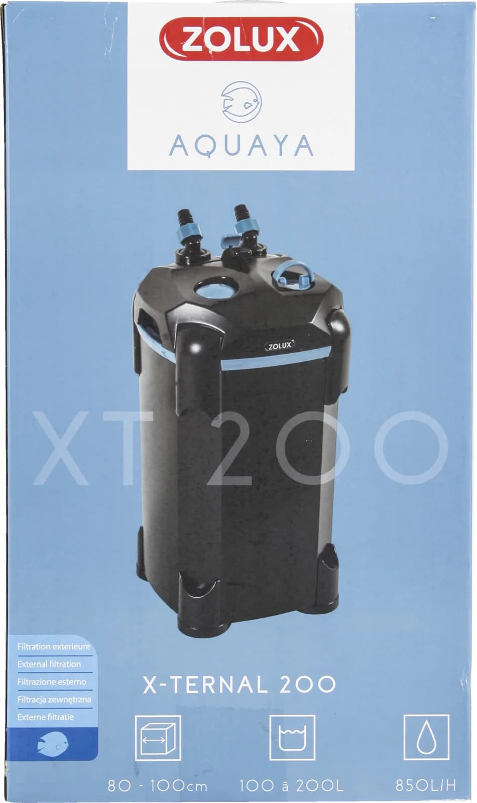 Zolux Aquaya Filtr kubełkowy do akwarium xternal – XTERNAL 200