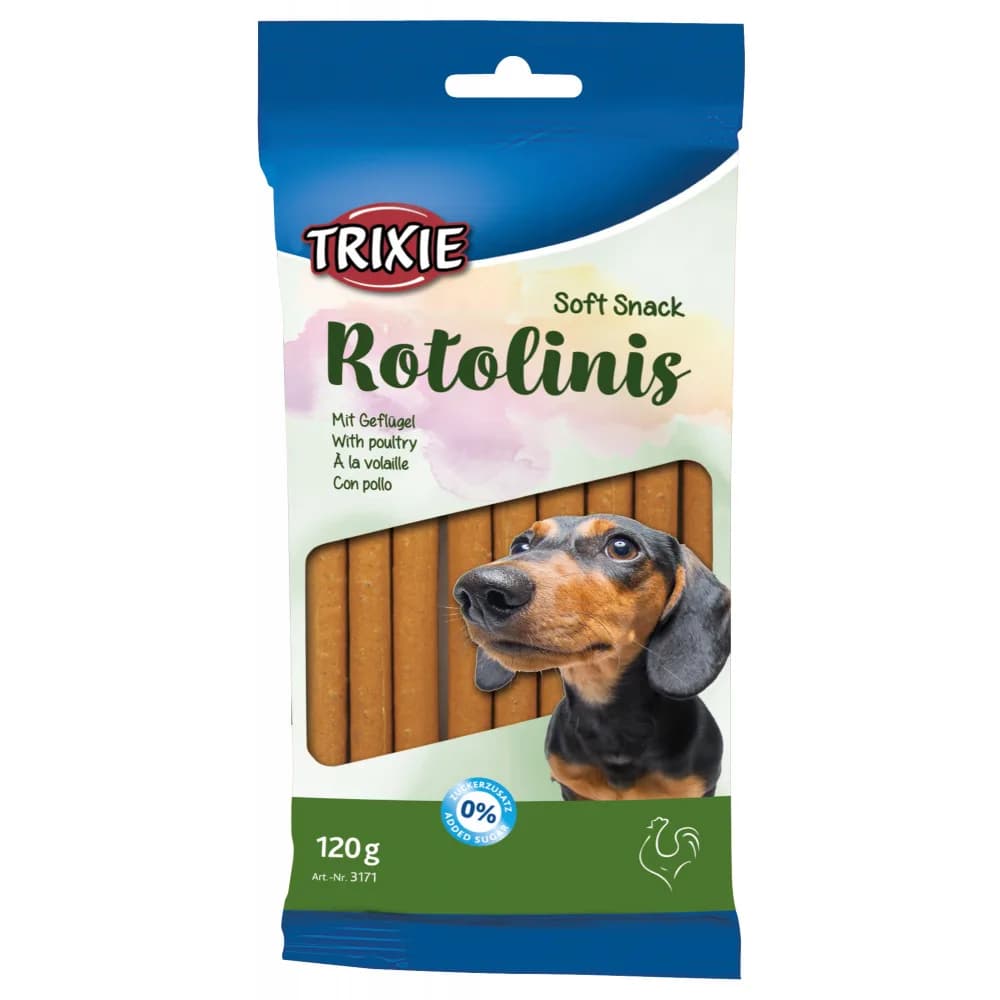 Trixie Rotolinis Przekąski dla psów wołowina/drób/flaczki 120 g