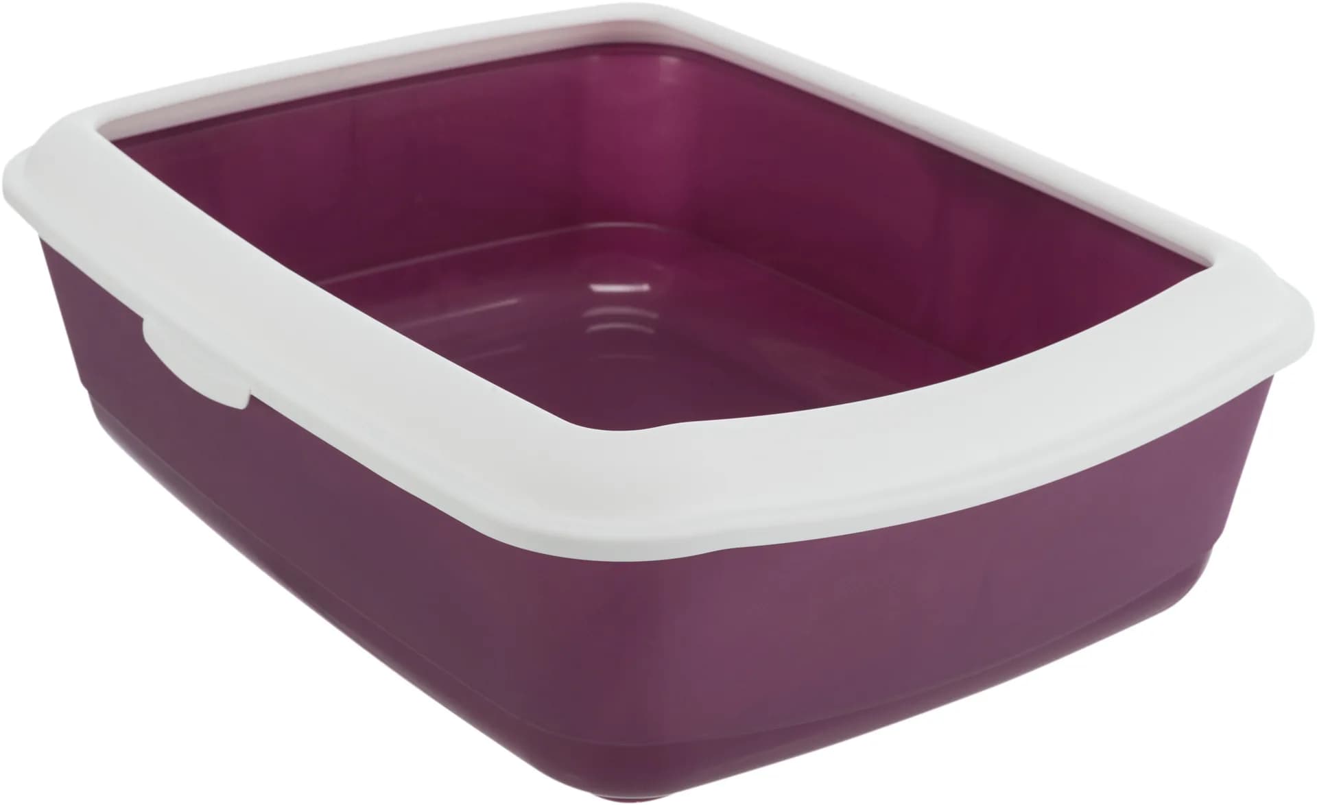 Trixie Classic kuweta dla kota plastik – turkusowy / biały, 37 × 15 × 48 cm