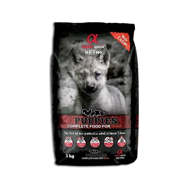 Alpha Spirit Puppies Karma półmiękka dla szczeniąt 3 kg