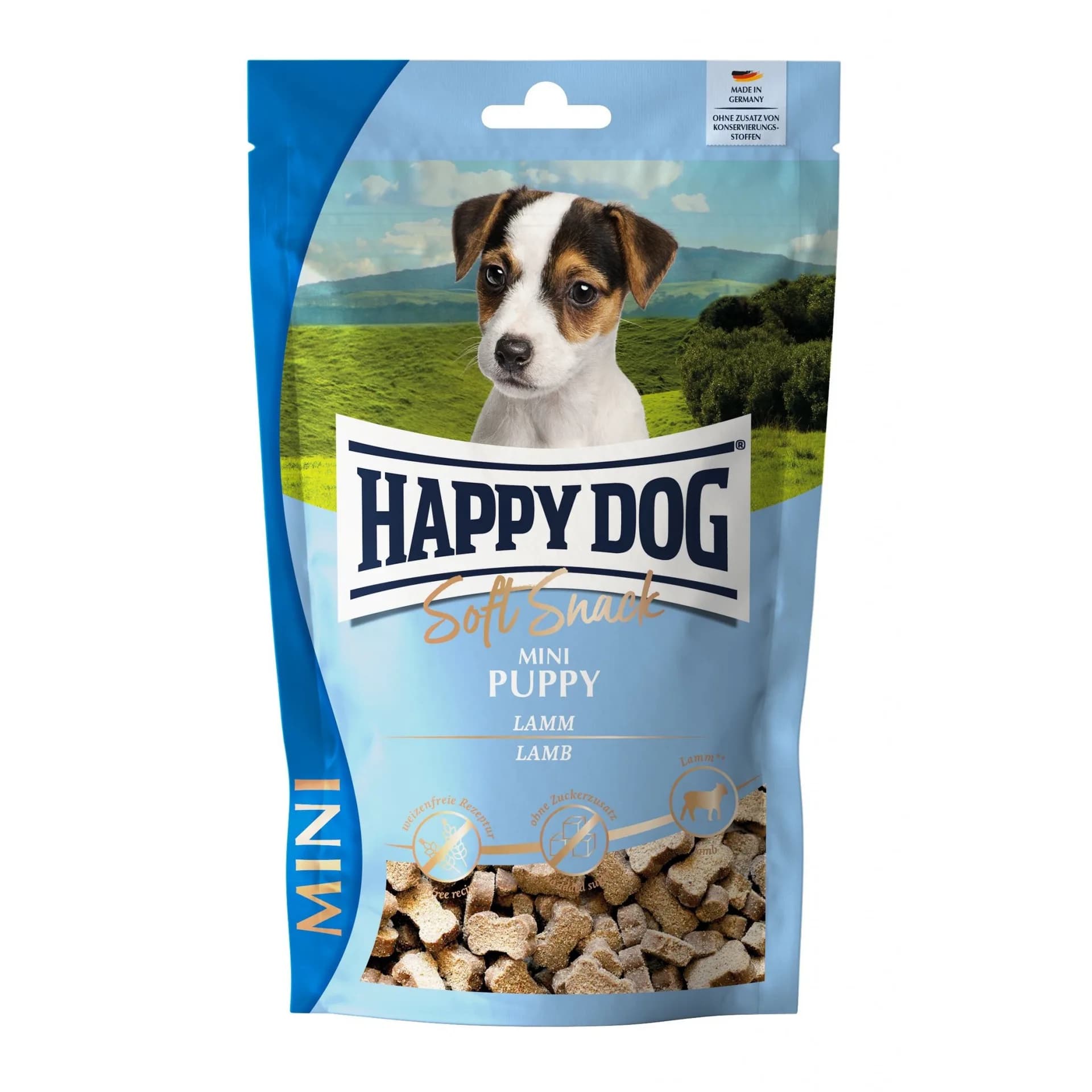 Happy Dog Soft Snack Mini Puppy przysmak dla szczeniąt jagnięcina i ryż 100 g