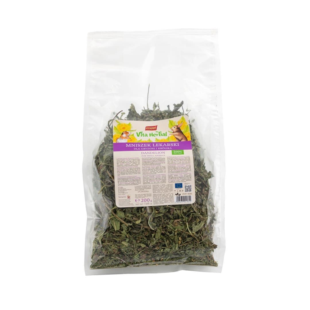 Vitapol Vita Herbal Liść mniszka dla gryzoni i królika 200 g