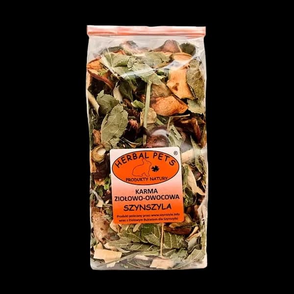 Herbal Pets karma ziołowo owocowa karma dla szynszyli 150 g