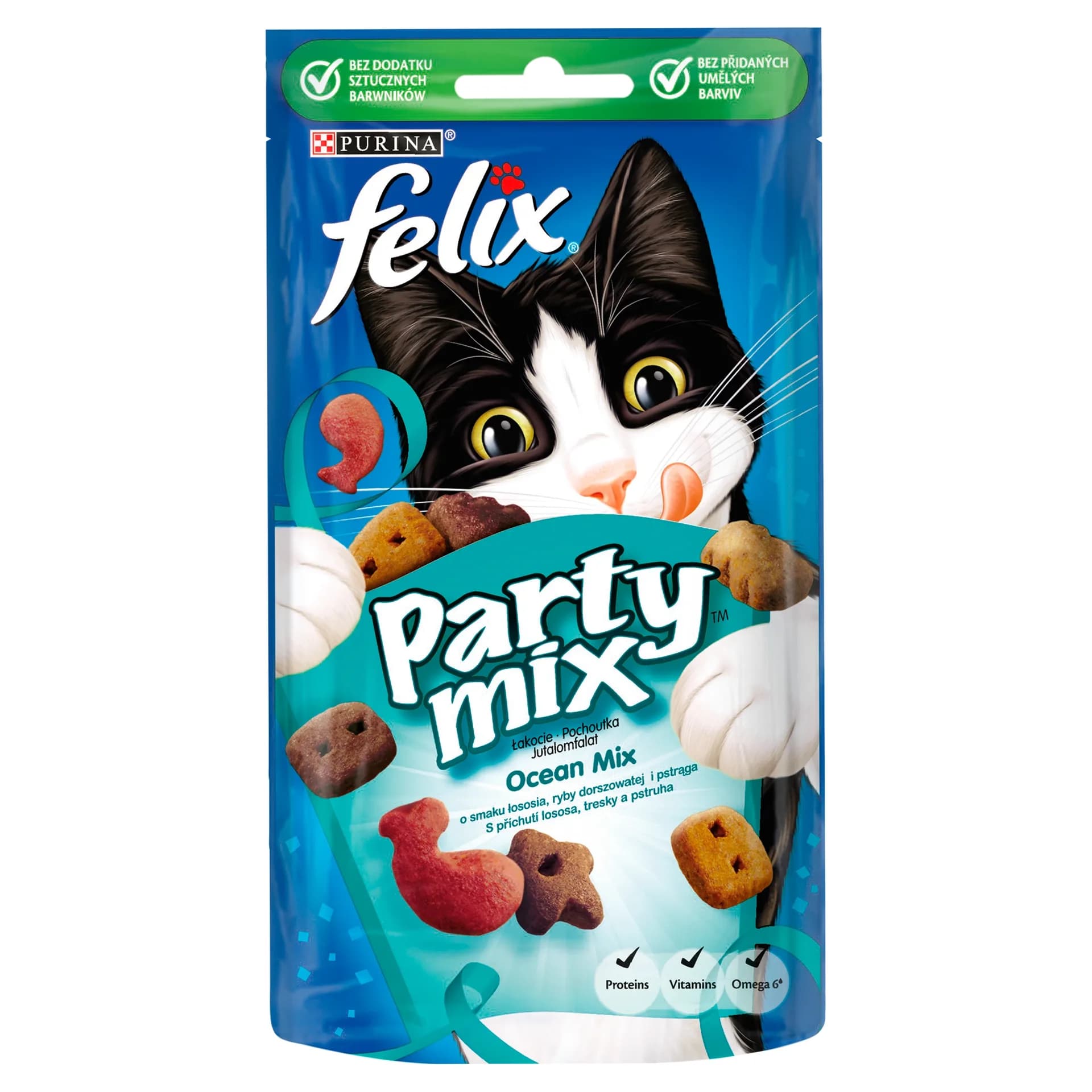 Felix Przysmak dla kota Party Ocean Mix 60 g