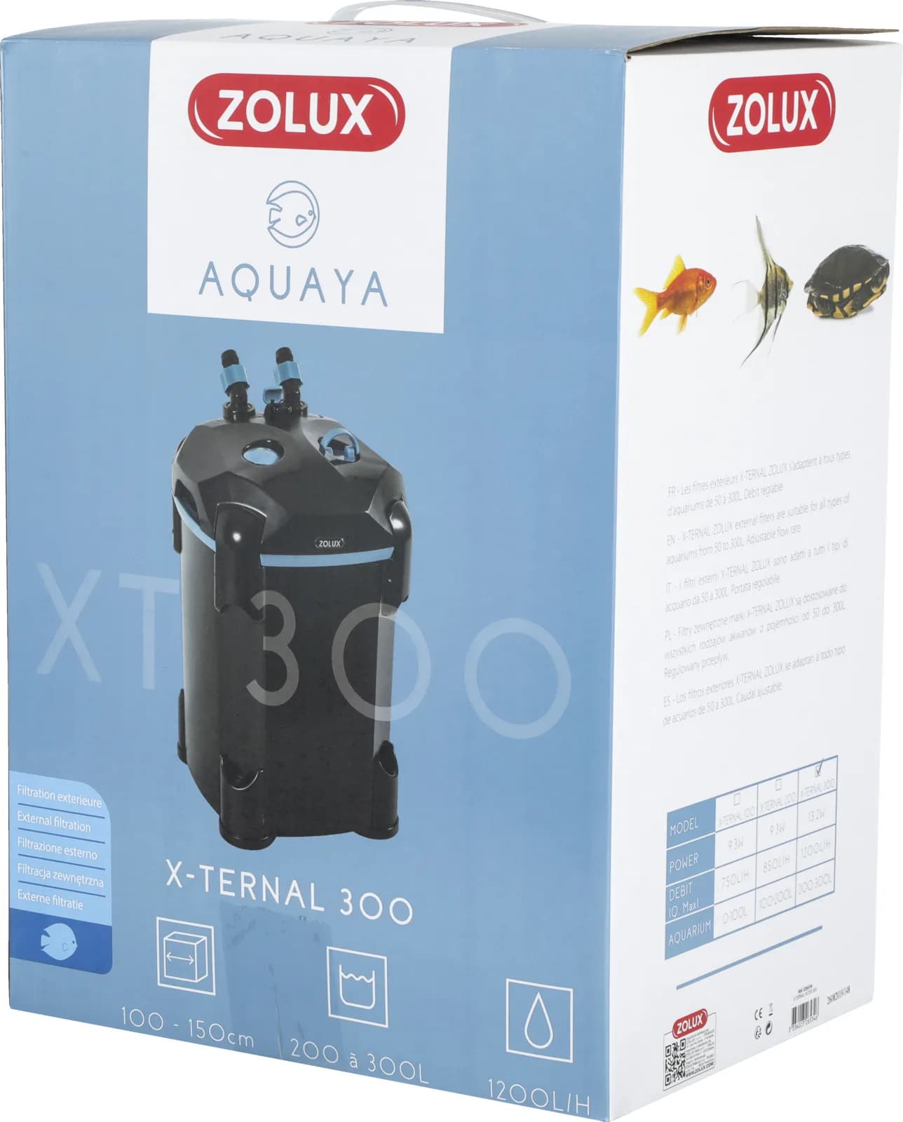 Zolux Aquaya Filtr kubełkowy do akwarium xternal – XTERNAL 300