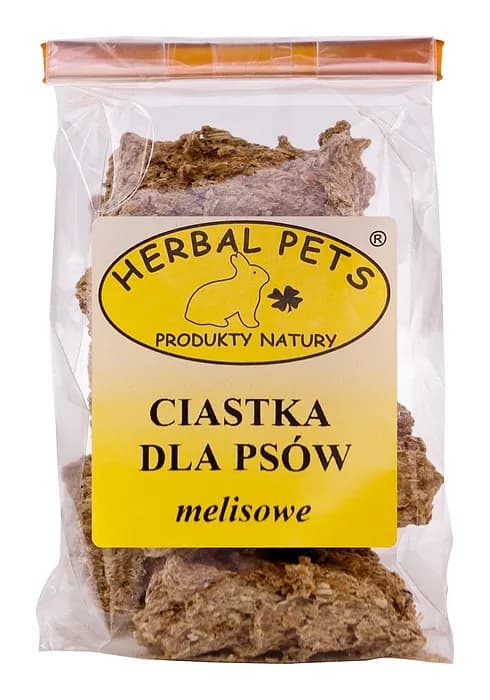 Herbal Pets Melisowe ciastka przysmak dla psów 140 g
