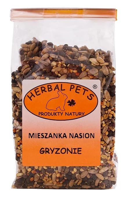 Herbal Pets Mieszanka nasion uzupełniająca karma dla gryzoni 150 g