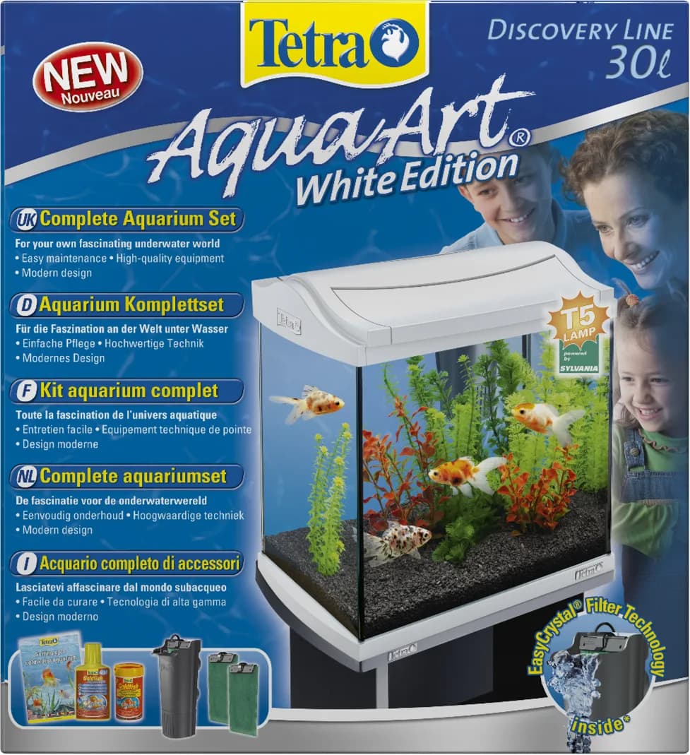 Tetra AquaArt Discover Line Complete Set Zestaw akwariowy Srebrny 30 l