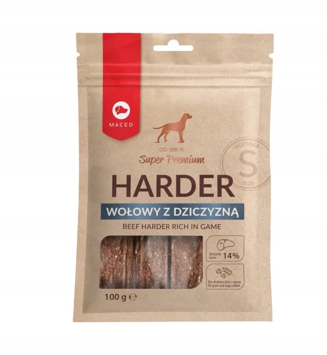 Maced Harder Przysmak dla dorosłych psów dziczyzna Twardy Gryzak
