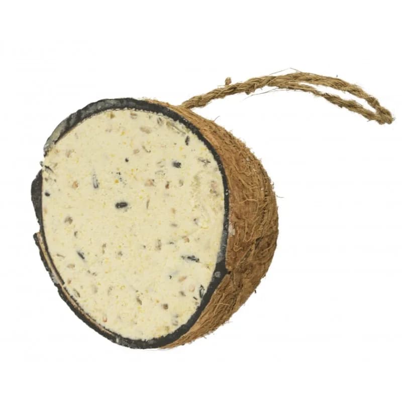 Garden&Fun Karma tłuszczowa dla ptaków wolnożyjących w kokosie połówka 200 g
