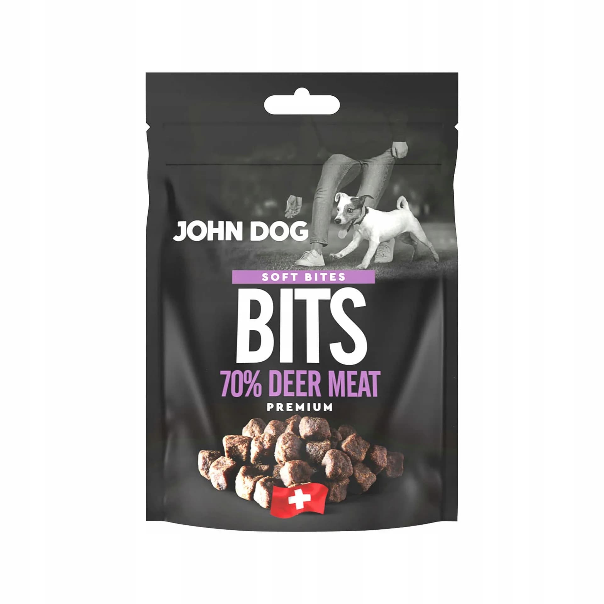 John Dog Smakołyki Soft Bites Deer 70% 100 g