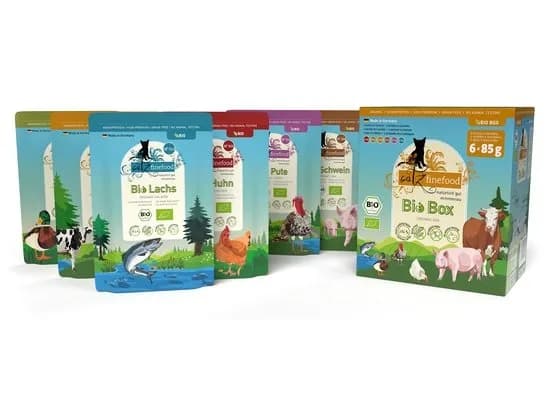 Catz Finefood Bio multipack 1 6 × 85 g karma mokra dla kotów