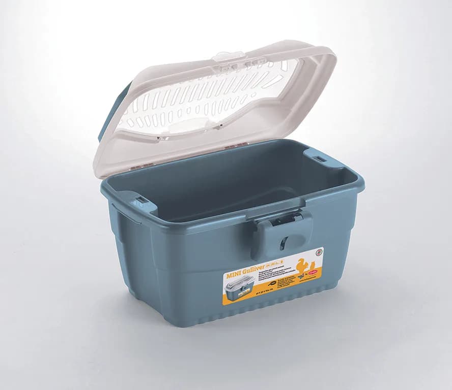 Stefanplast Transporter Mini Gulliver dla małych zwierząt niebieski