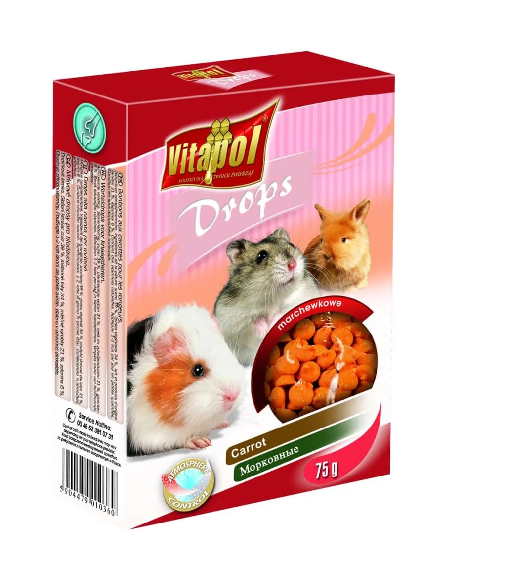 Vitapol Dropsy dla gryzoni i królików Warzywne