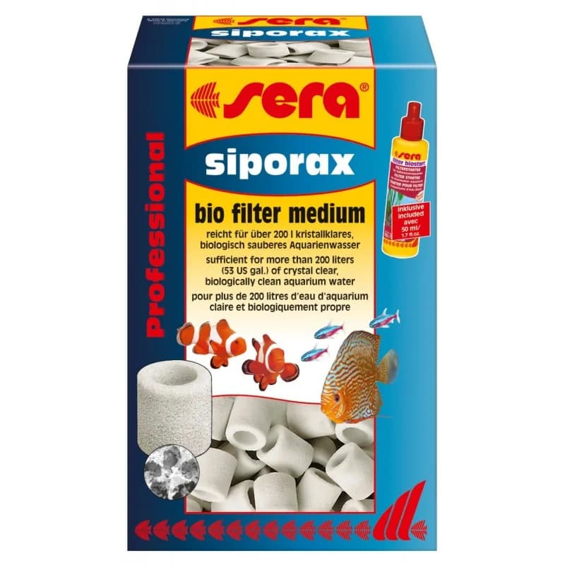 Sera Wkład biologiczny do akwarium Siporax Professional 15 mm 1000 ml