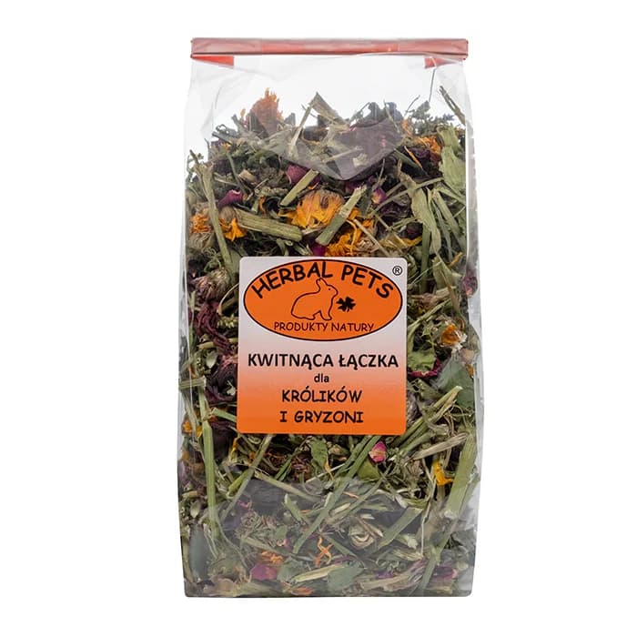 Herbal Pets Mieszanka uzupełniająca dla królików i gyzoni kwitnąca łączka 70 g