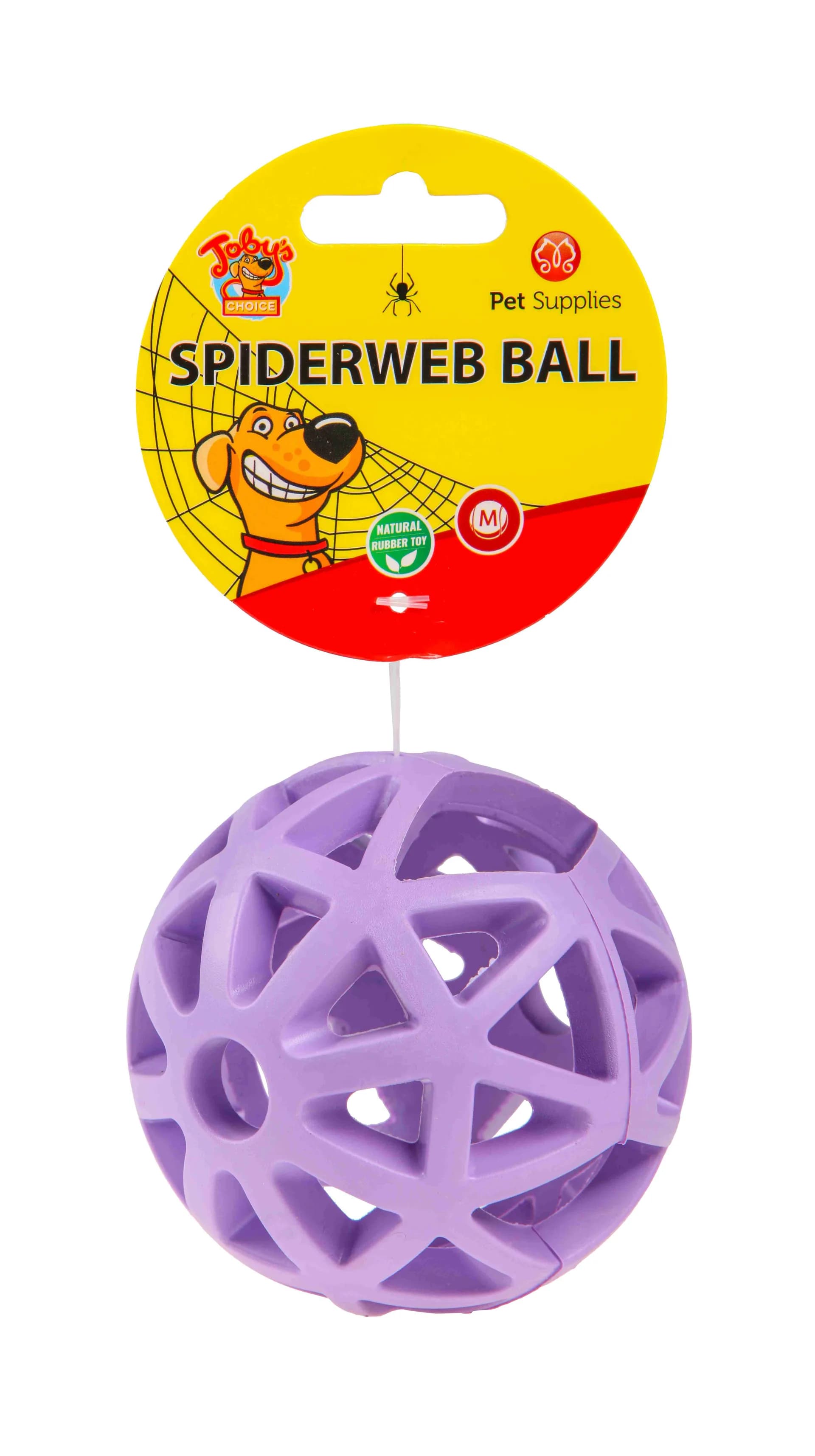 Toby's Choice Spiderweb Wytrzymała piłka na przysmaki z wytrzymałej gumy