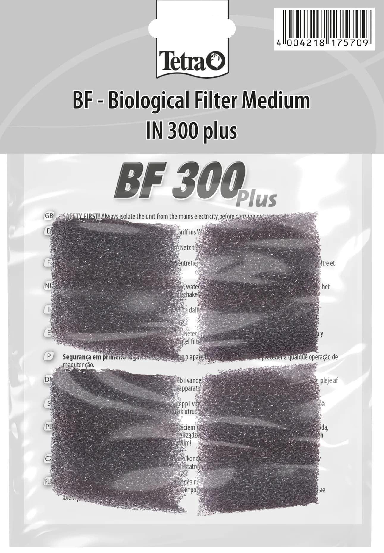 Tetra Biological Filter Foam BF 300 plus-wkład gąbka