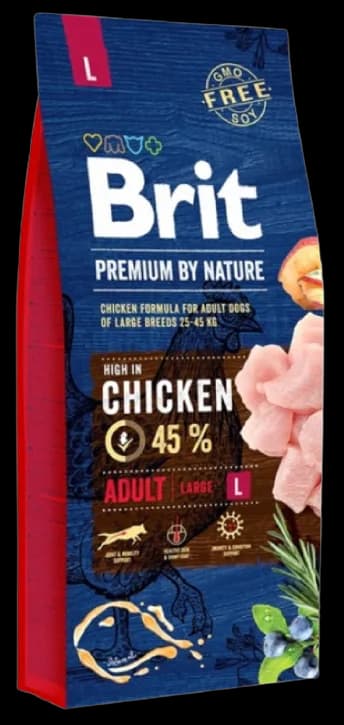 Brit Premium By Nature Adult Large sucha karma dla psa z kurczakiem