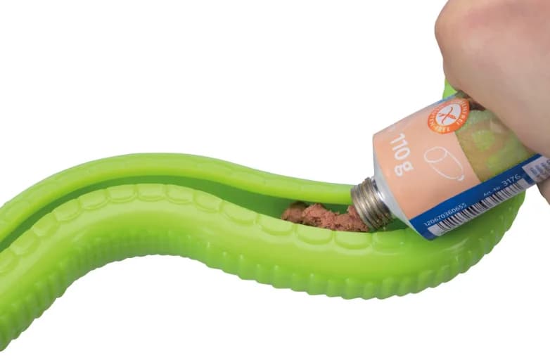 Trixie Wąż na przysmaki dla psa – zielony, 42 cm